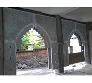 Mihrab dan Ornamen Masjid Baiturrahim Karangasem Bali