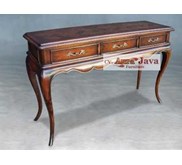 Table console Classic Mahogany DAF14-D dengna laci aura java furniture Indonesia