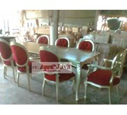 Kursi set makan YO2-K3 french furniture style aurajava furniture