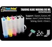TABUNG ( INK TANK) PLASTIK 5 WARNA 80ML