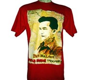 Kaos Tokoh TAN MALAKA, Patjar Merah Indonesia