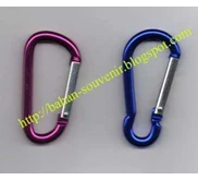 Ring Gantungan Kunci Warna ( Carbiner)