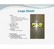 Tameng PHH, tameng fiberglass - semi transparant, tameng polycarbonate, tameng polyglass - acrylic, tameng pasukan satpol pp, tameng tinggi 1900mm, tameng tinggi 173cm, tameng murah,