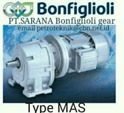 BONFIGLIOLI GEAR MOTOR GEARBOX REDUCER TYPE MAS 25 P & 25 F