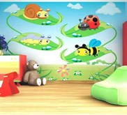 Jasa lukis dinding tembok TK