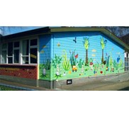 Jasa lukis dinding sekolah