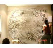 Jasa mural lukis dinding