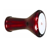 EGYPTIAN DARBUKA FIRED FINISH BURGUNDY