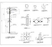 tiang lampu PJU - high mast