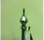 TIANG BENDERA MEJA STAINLESS STEEL Base KECIL 
