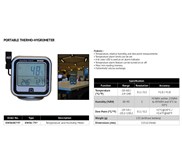 Portable Thermo-Hygrometer KW06-797