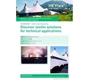 Tarpaulin Xtent bahan tenda promosi 650 gsm