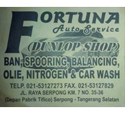Alas Kaki Fortuna Auto Service Serpong