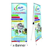 X Banner, Baliho, Papan Reklame