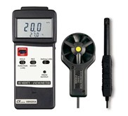 Lutron AM-4205A, Anemometers ( vane type, hot wire type) HUMIDITY/ ANEMOMETER METER + type K/ J temp 085282731888