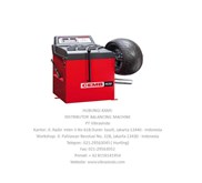 Digital balancing machine for motorcycle