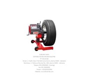 C206 Handspin wheel balancing machine, particularly suitable for the mobile service