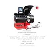 ER100i Balancing machine with diagnosis of the wheel.