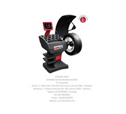 ER80SE Digital wheel Balancing machine with touch panel and ergonomic design