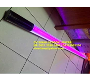 Lampu UV Black Light 40W + Kap Bambu TL
