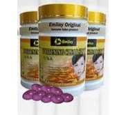 Emilay Whitening Capsule - Obat Pemutih Muka dan Badan