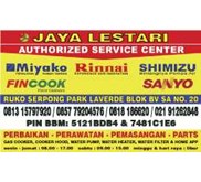 Authorized Service Center - FINCOOK MIYAKO RINNAI SHIMIZU SANYO COSMOS