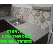 MEJA DAPUR GRANIT STAR WHITE