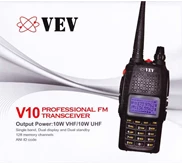 HT ( Handy Talkie ) VEV-V10 ( dengan power Output 10 watt ) VHF dan UHF Murah dan Bergaransi