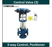 CONFLOW - Control Valve ( 3) - 3-Way Control, Positioner