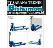 HAND PALLET BISHAMON STACKER TYPE MB PT. BISHAMON HAND PALLET STACKER 