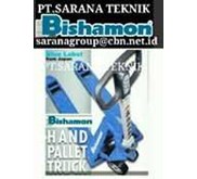 STOCKIST PT.SARANA BISHAMON HAND PALLET STACKER TYPE MB BISHAMON HAND PALLET STACKER - MATERIAL HANDLING
