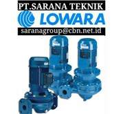 LOWARA PUMP SUBMERSIBLE & CENTRIFUGAL PUMP PT, SARANA AGENT