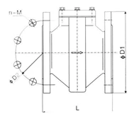 Bulkstrain - Bulk Water Strainer Flange Type