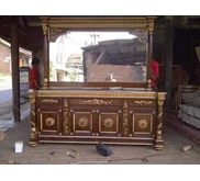 buffet antik berkaca