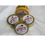 BARRICADE TAPE / POLICE LINE YELLOW BLACK