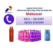 Layanan Pesan Antar Gas Elpiji 12Kg, 50Kg dan Bright Gas