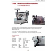 S-03PSM 3 Needle Coverstitch Smocking Machine