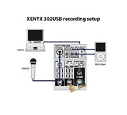 Behringer Xenyx 302 Usb Soundcard Recording