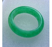 Cincin Ukir Batu Giok Asli