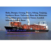 Pengiriman Barang/ Ekspedisi dari Makassar ke NTB, Raba, Dompu, Gerung, Praya, Selong, Tanjung, Sumbawa Besar, Taliwang, Bima dan Mataram