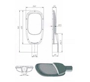 Lampu Jalan 60W Multi Led