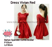 Dress Vivian Red