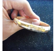 Gelang Emas Imitasi dengan Model G-604