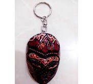gantungan kunci kayu batik