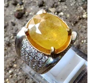 Batu Permata Yellow Safir