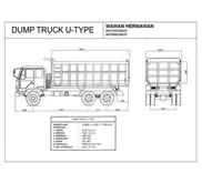 KAROSERI MOBIL DUMP  TRUCK