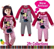 PT183 /187 Setelan Minnie Paris LITTLE PINEAPPLE