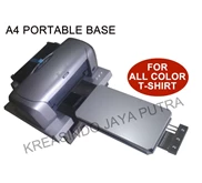 Printer DTG Sablon Kaos A4 Portable Base Untuk Semua Warna Kaos.