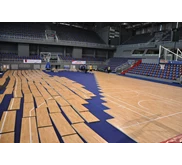 Lantai kayu Basket portable - wooden parquet 