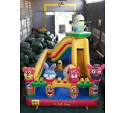 Rumah Balon Sliding Minion 4 x 6 M